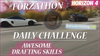 Forza Horizon 4 Forzathon Daily Challenges Awesome Drafting Skills Forza Horizon 4 Target Acquired [upl. by Rohpotsirhc]