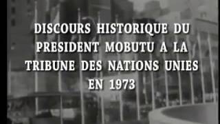 Discours mémorable de Mobutu à La Tribune des NationsUnies en 1973 [upl. by Rodney]