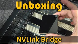 NVIDIA NVLink Bridge 3Slot on NVIDIA RTX A6000 [upl. by Assirac]