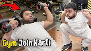 Zindagi Mein Pehli Baar Gym Join Karli 🤣 [upl. by Okiram864]