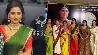 ASIA JEWELS SHOW LAUNCH BY ACTRESS VARSHINI SOUNDERAJAN [upl. by Barbra]