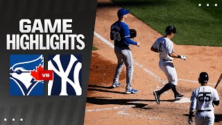 Blue Jays vs Yankees Game Highlights 4724  MLB Highlights [upl. by Jahdal]