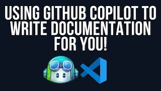 Using GitHub Copilot to write documentation for you [upl. by Aihsatal870]