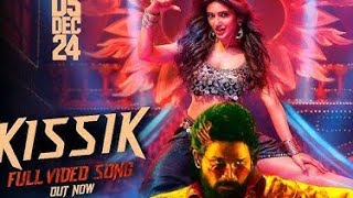 Kissik Full videopuspa 2The RuleAAShreeleelafull song in hindi with captions and bonus clip [upl. by Etnecniv]