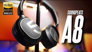 Soundpeats’ Latest BUDGET Friendly ANC Headphones Soundpeats A8 Review [upl. by Aicela]