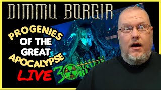 Dimmu Borgir  Progenies of the Great Apocalypse LIVE  FORCES OF THE NORTHERN NIGHT REACTION [upl. by Lyell]