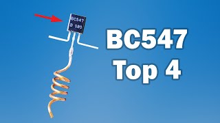 BC547 Transistor projects for beginners Top 3 electronics projects DIY [upl. by Parke]