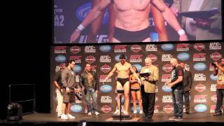 UFC 113 Shogun vs Machida 2 Weigh In Highlights [upl. by Eniahs]