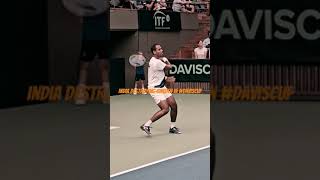 India vs Sweden Davis Cup showdown 🇮🇳🇸🇪 Balaji and Ramanathan put on a 🔥 performance india [upl. by Padriac582]