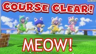 Super Mario 3D World  Meow [upl. by Ullyot]