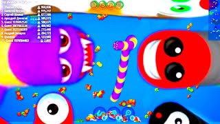 WORMS ZONE IO  game play geet music  saamp wali majedar danger games 🐍limdogameschannel [upl. by Minetta]