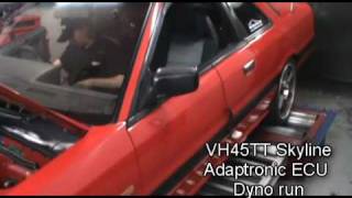 Zoom Magazine  VH45TT R31 Skyline Coupe Dyno [upl. by Ajiak]