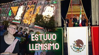 Así fue el GRITO en el ZÓCALO 2024  Última ceremonia del presidente de México [upl. by Arikahs]