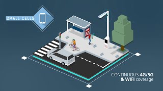 RFS Smart Pole  Modular Urban Telecom Infrastructure [upl. by Siekram]