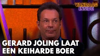 Gesprek over stikstof bruut verstoord door keiharde boer Gerard Joling  VANDAAG INSIDE [upl. by Helmer]