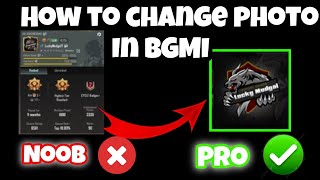 😍 how to change avatar in bgmi from gallery  how to change bgmi profile picture in 2024 bgmi [upl. by Eceerehs622]