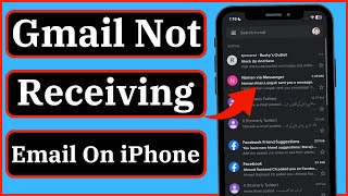 How to fix gmail not receiving email on iPhone 2024 Fix Gmail not receiving email storage full 2024 [upl. by Ocnarf]