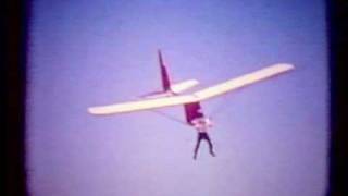 Rigid wing hang glider from about 1972 [upl. by Sonstrom]