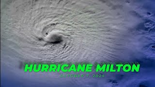 International Space Station Provides Views of Hurricane Milton [upl. by Zippora]