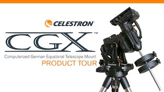 Introducing the Celestron CGX Computerized German Equatorial Telescope Mount [upl. by Jonie]