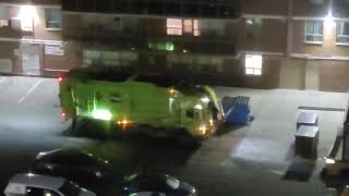 GFL Toronto Picking Up Two Garbage in The Opposite Building Apartment 2350 it Came 717AM [upl. by Maclay]