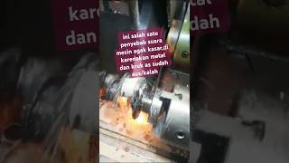 beginilah cara mengatasi nya teknik grinding crankshaft perkins shorts ytshorts [upl. by Adiana572]