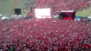 Stern des Südens LIVE  Public Viewing Olympiastadion Bayern München  Chelsea am 19052012 [upl. by Shiverick]