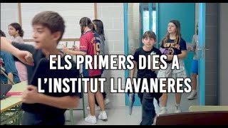 Els primers dies a l’Institut Llavaneres 1r ESO  Institut Llavaneres 2024 [upl. by Ettennad326]