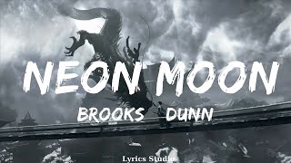 Brooks amp Dunn  Neon Moon Lyrics  Music Luca [upl. by Rocca371]