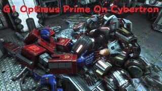 Transformers  Fall of Cybertron G1 Optimus Prime Mission pt 1 [upl. by Shuman364]