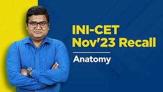 Exam Recall Series INICET Nov 23  Anatomy [upl. by Consuelo]