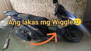 Honda click 125 gewang or wiggle sa manibela ko😅 [upl. by Jolynn]