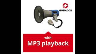 Megaphones from MONACOR loud stable reliable and in use all over the world [upl. by Edmond295]