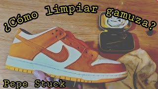 ¿Cómo limpiar gamuza con Crep  Pepe Stuck [upl. by Biancha]