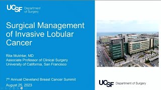 Surgical Management of Invasive Lobular Cancer  Lobular Breast Cancer Event 2023 [upl. by Robison188]