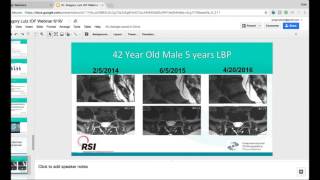 WEBINAR  Intradiscal Biologic Therapies for Chronic Lumbar Discogenic Pain Dr Lutz [upl. by Enirol449]