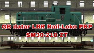 SHARE ADDONS GB datar LBR RailLoko PKP SM30210  Trainz Simulator Android RTrans [upl. by Sakiv]