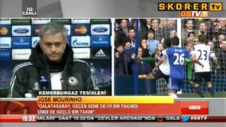 GalatasarayChelsea MourinhoDrogba ile karşılaşmak [upl. by Hgielek806]