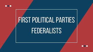 The First Political Parties Federalists AP US History in 1 Minute Daily [upl. by Gav736]