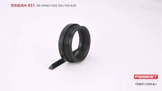 RINGAH031 AIR INTAKE HOSE SEAL FOR AUDI [upl. by Thanos]