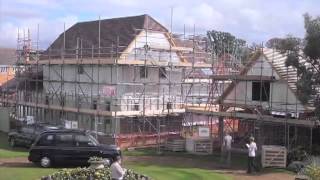 Potton Wickhambrook Self Build Timber Frame House Time Lapse [upl. by Lussier]