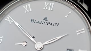 Blancpain Villeret UltraSlim 6606A 1127 MMB [upl. by Burnsed650]