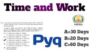 A and B can do a piece of work in 12 days B and C in 15 days and C and A in 20 days Timeandwork [upl. by Harri]