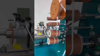 narrow ribbon and elastic tape reel winder [upl. by Bigner]