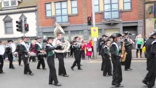 St Patricks Day Parade Nottingham [upl. by Llehsyt]