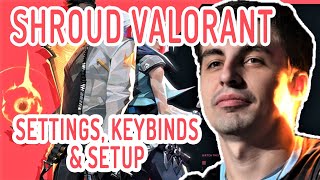 Shroud Valorant Settings Keybinds and Setup Updated 15 June 2020 [upl. by Reifel672]