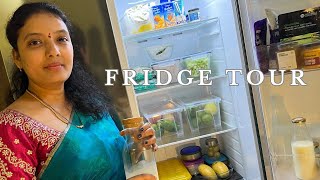 Fridge Tour 😍Fridge organization amp Cleaningsmart refrigerator organization with Tips  Telugu🥰 [upl. by Asselam76]