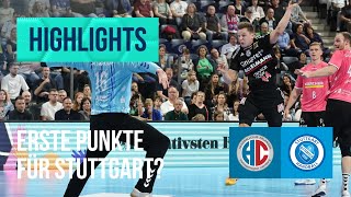 Punktet Stuttgart HC Erlangen – TVB Stuttgart I Highlights HandballBundesliga I dynhandball [upl. by Berkley]