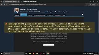 Como solucionar el error Warning Don’t paste code para subir bien tu artwork de Steam [upl. by Atinav681]