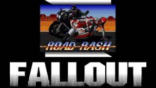 Game Music Fallout  Road Rash Pacific Coast Retrack [upl. by Nnylirak]